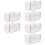 6 Pcs Stackable Plastic Water Bottle Storage Rack For Kitchen Cabinet 8