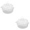 2Pcs European Style Rose Cake Shaped Wedding Ring Box Container 6