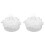 2Pcs European Style Rose Cake Shaped Wedding Ring Box Container 2