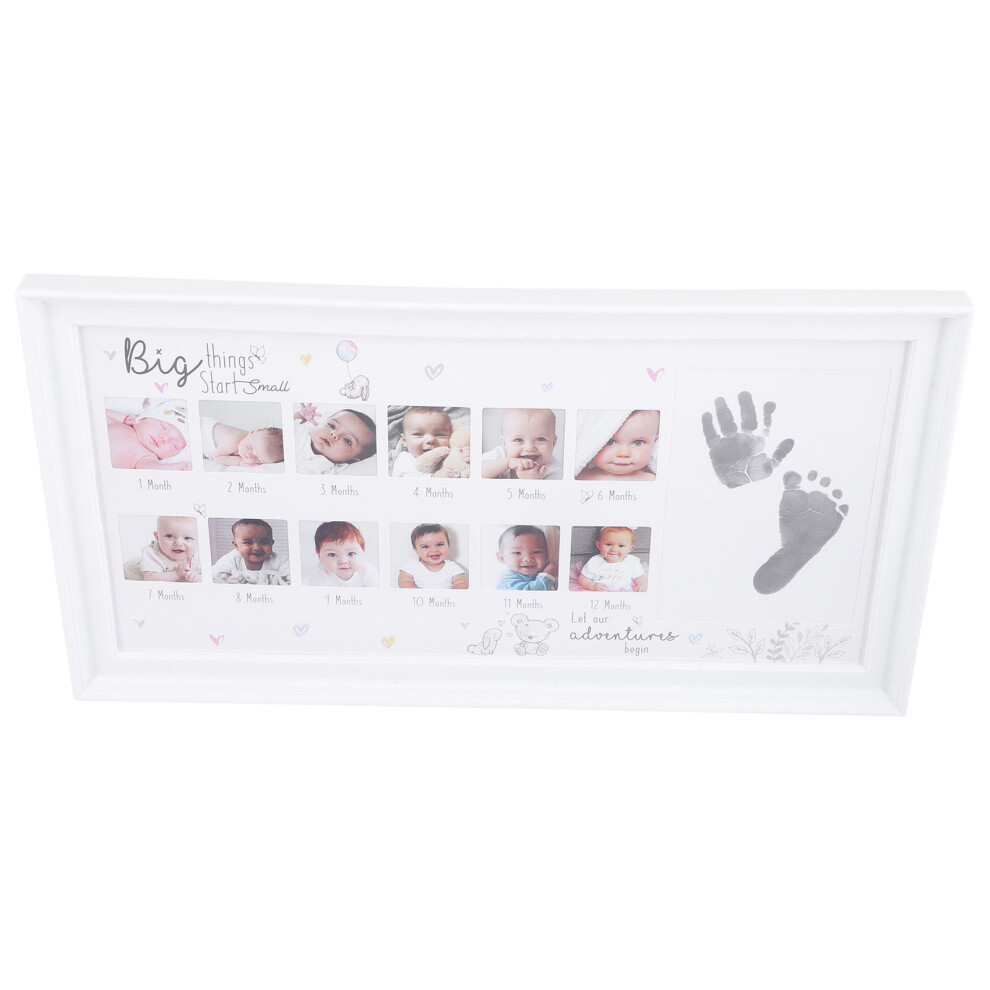5Pcs Baby First Year Picture Frame Infant Growth 12 Month Milestone Vaguelly