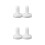 4 Pcs Plastic Tart Tamper Stick For Pie Egg Tart Making 5