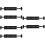3 Sets Of Foosball Score Counters Multi-Functional Scorekeeper Bars 9