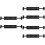 3 Sets Of Foosball Score Counters Multi-Functional Scorekeeper Bars 8