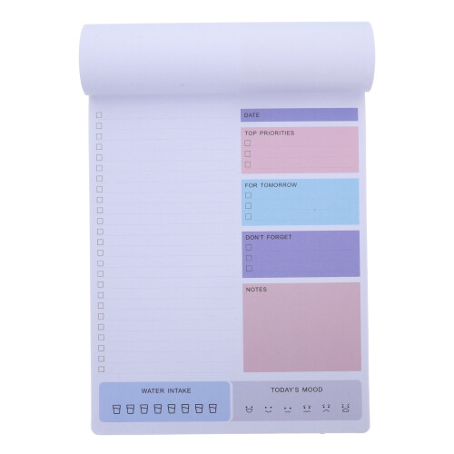 3Pcs Portable Planner Notepad Tearable B5 Notebook For Office Home 2