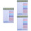 3Pcs Portable Planner Notepad Tearable B5 Notebook For Office Home 8