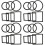 24 Pcs Floating Fish Feeding Rings For Aquarium 7