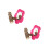 Flower Shape Bird Mirror With Perch Toy Stand For Parrot 4