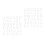 2 Sets Alphabet And Number Cake Stencils White 6