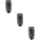 3Pcs Durable Leather Pliers Holder Black Protective Pruner Case 11