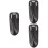 3Pcs Durable Leather Pliers Holder Black Protective Pruner Case 8