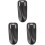 3Pcs Durable Leather Pliers Holder Black Protective Pruner Case 4