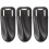 3Pcs Durable Leather Pliers Holder Black Protective Pruner Case 6