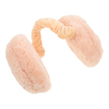 3Pcs Foldable Earmuffs Ear Warmers Unisex Winter Ear Covers Beige