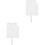 2Pcs Blank Fan Shape Sublimation Ornament For Heat Transfer 5