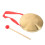 3Pcs Chinese Traditional Gong With Hammer Mallet And Hanging String 3