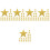 100 Pcs Paper Pentagram Cutouts For Kindergarten Wall Decor 6