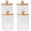 16 Pcs Plastic Swab Holder Toothpick Container For Home Storage 3