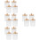 16 Pcs Plastic Swab Holder Toothpick Container For Home Storage 9