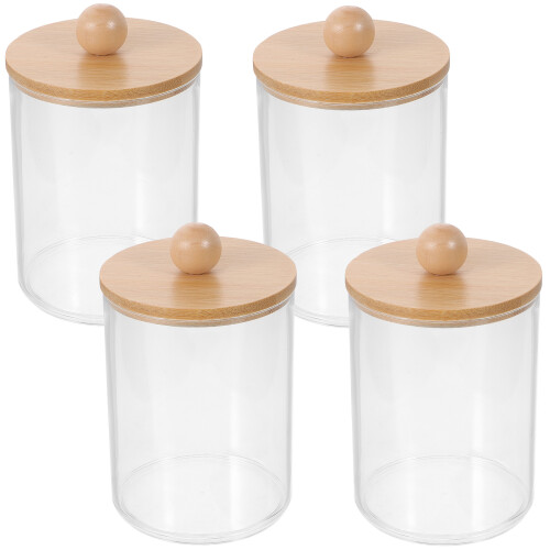 16 Pcs Plastic Swab Holder Toothpick Container For Home Storage 1