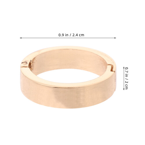 10 Pcs Desk Calendar Buckle Binding Ring Clasps Circle Clips Rings 1