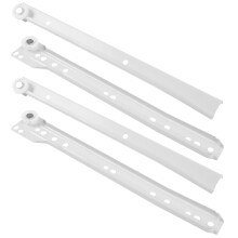 4Paires Rails De Glissière En Acier Durable Pour