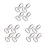 12 Pcs Swivel Clasps Snap Shackles Quick Release Hooks For Bags 7