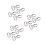 12 Pcs Swivel Clasps Snap Shackles Quick Release Hooks For Bags 6