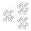 12 Pcs Swivel Clasps Snap Shackles Quick Release Hooks For Bags 8