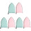 6 Pcs Practical Handheld Ironing Board Portable Ironing Mitt 4
