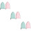 6 Pcs Practical Handheld Ironing Board Portable Ironing Mitt 11