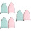 6 Pcs Practical Handheld Ironing Board Portable Ironing Mitt 9