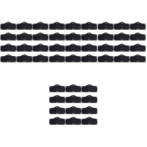 48 Pcs Hard Hat Sweatband Liner Reusable Washable 2