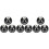 9 Pcs Resin Billiard Ball Set Replacement For Cue Table Game 6