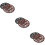 6 Pcs Silicone Trivet Mat For Kitchen Hot Pan Insulated Pad 9