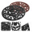 6 Pcs Silicone Trivet Mat For Kitchen Hot Pan Insulated Pad 11