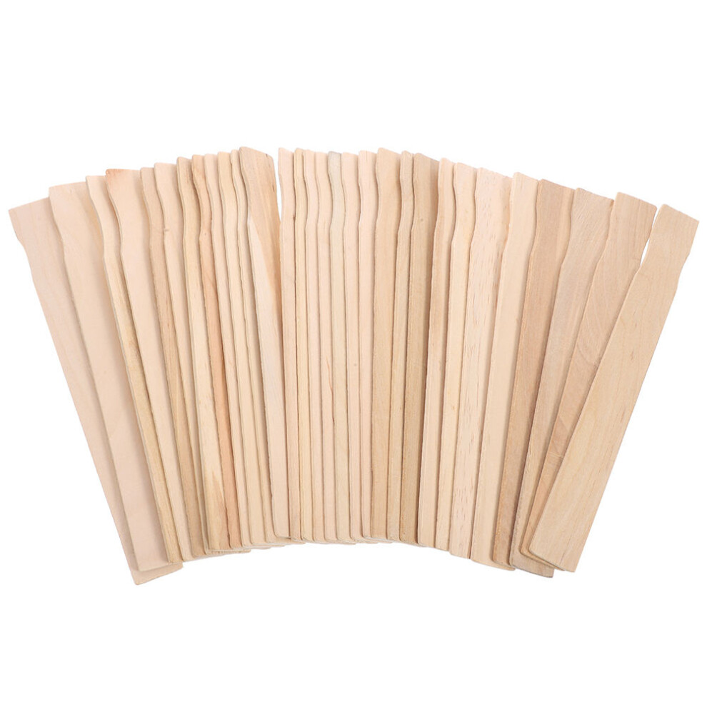 40 Pcs Wooden Stir Sticks For Paint And Resin Bulk 031133409736