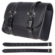 2Pcs Pu Motorcycle Side Bag Saddlebag Hanging Pouch