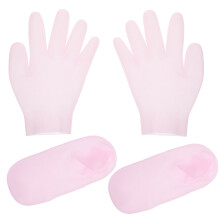 2Sets Hand- En Voet Hydraterende Handschoenen En Elastisch Sebs