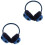 2 Pcs 3D Soccer Shape Ear Muffs Winter Protective Cover 3