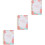 3Pcs Portable Academic Planner With Coil Design Organizer 7