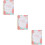 3Pcs Portable Academic Planner With Coil Design Organizer 11