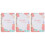 3Pcs Portable Academic Planner With Coil Design Organizer 6