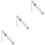 3Pcs Practical Cheering Stick Glow Stick for Holiday Concert Use 7