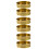 6 Pcs Brass Ashtray: Minimalist Round Compact For Smokers 5