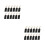 80 Pcs Wooden Blackboard Message Boards Double Sided Hanging Ornaments 9