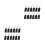 80 Pcs Wooden Blackboard Message Boards Double Sided Hanging Ornaments 6