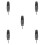 5Pcs Motorcycle Engine Anti-Fall Protection Rod Frame Slider 8