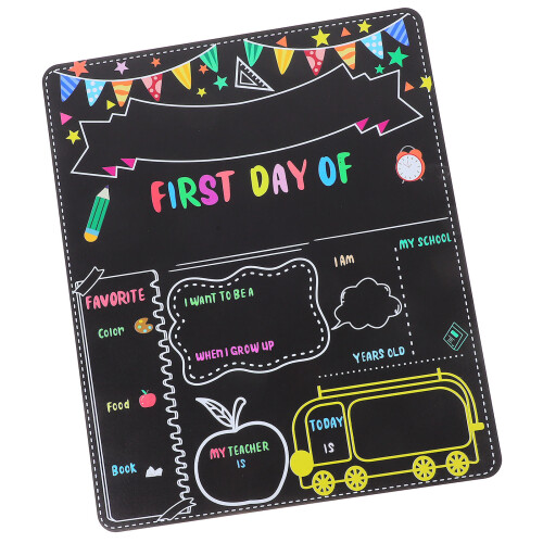 4Pcs Double-Sided Blackboard For Kids School Classroom Decor 1