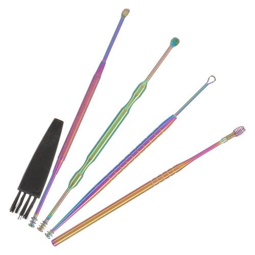 2 Sets Ear Wax Removal Kit With Ear Picker And Scoop For Adults 2