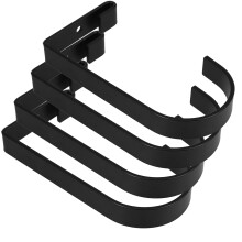 8 Pcs Heavy Duty Garage Ceiling Wall Storage Hook Bike Hanger Black